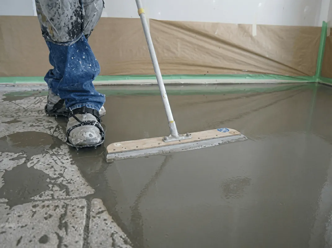 Uneven floor being professionally repaired in Bradenton, FL